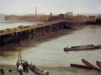詹姆斯 阿伯特 麥尅尼爾 惠斯勒 Old Battersea Bridge 詹姆斯 阿伯特 麥尅尼爾 惠斯勒 Old Battersea Bridge